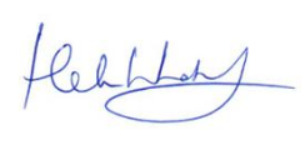 Helen Whately Signature